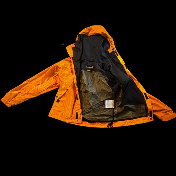 GORE-TEX Black and orange Jacket - Picture 1 of 8